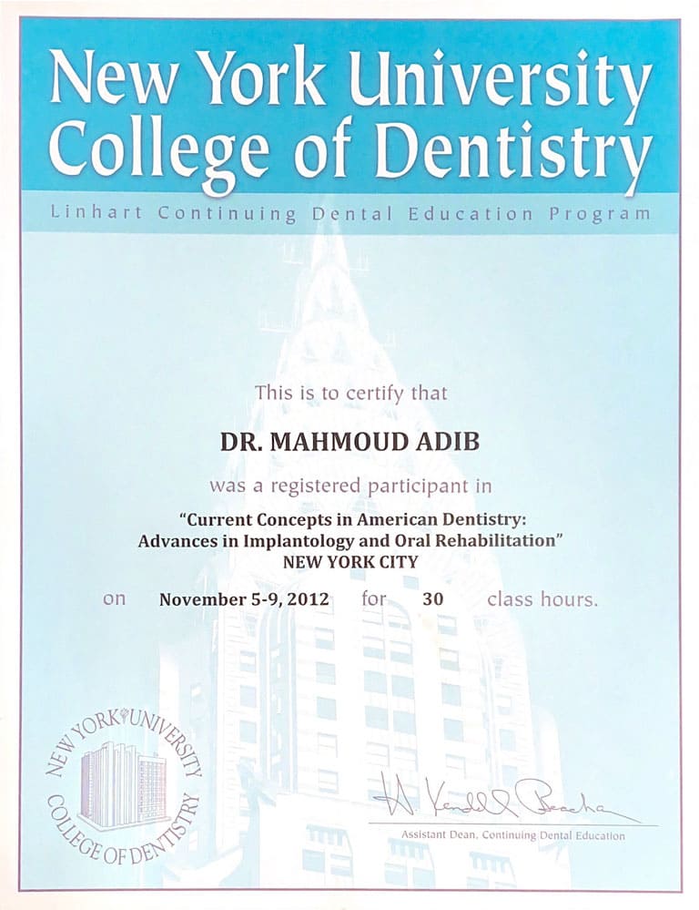 New-York-niversity-dr-adib